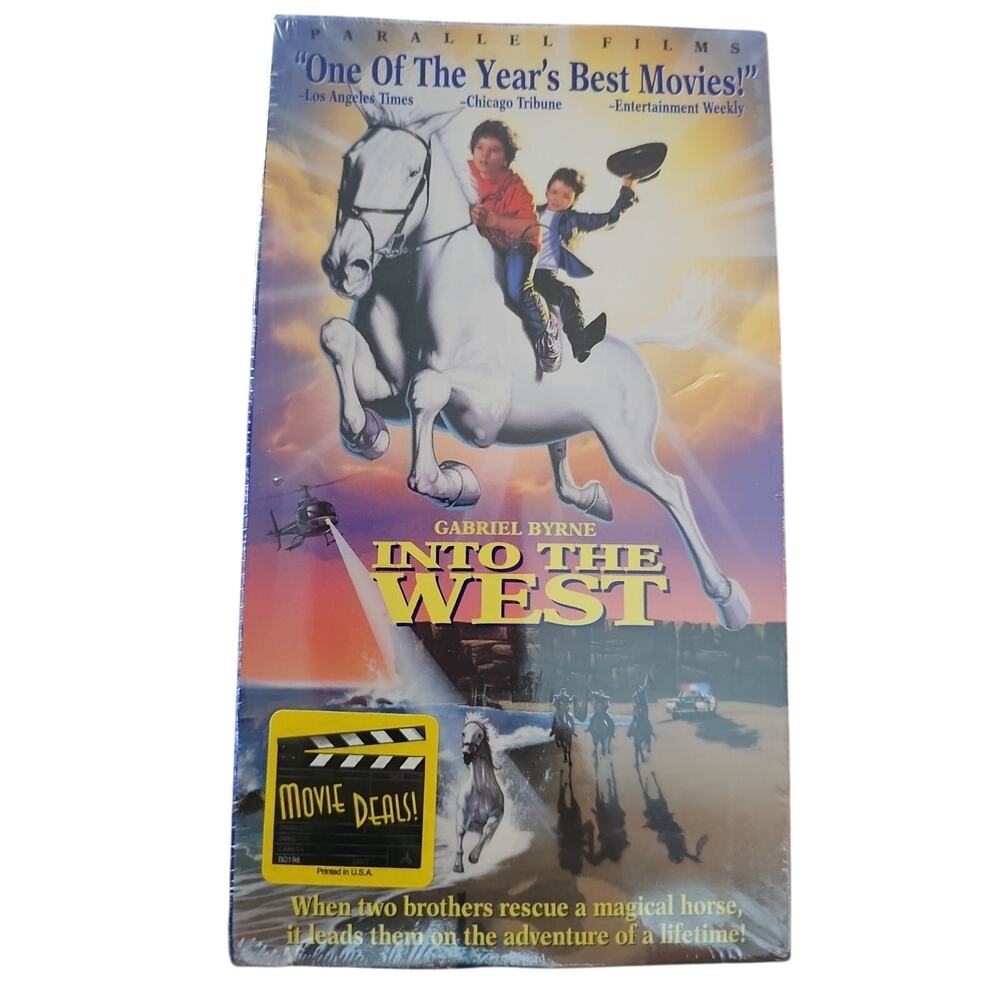 NEW SEALED VHS Into the West Touchstone Home Video 1994 Byrne Barkin
